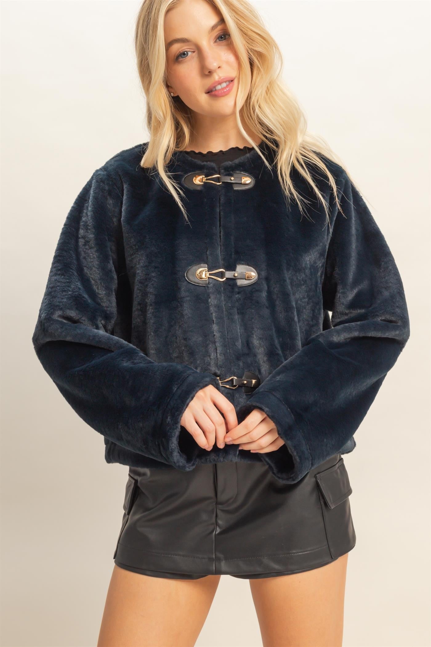 FAUX FUR JACKET