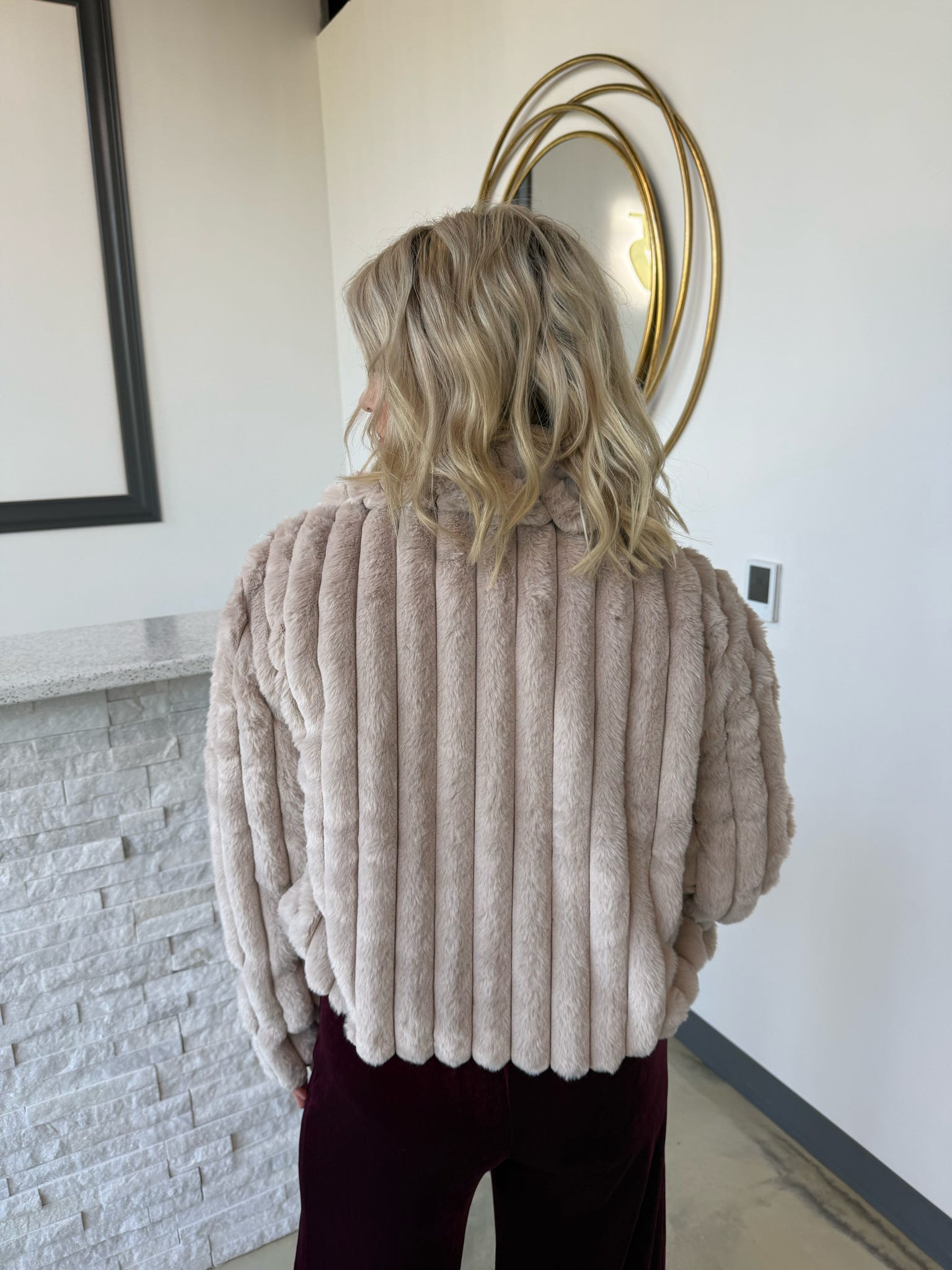 FAUX FUR JACKET