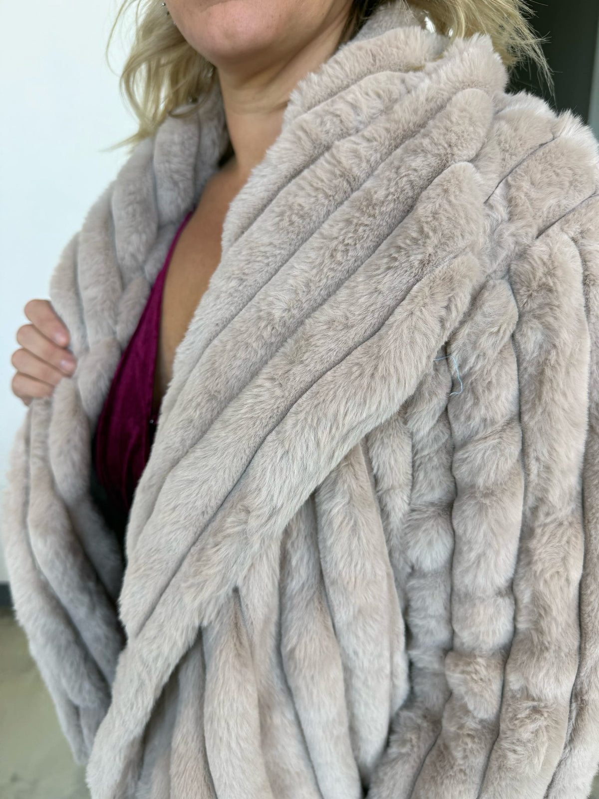 FAUX FUR JACKET
