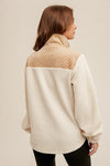 QUARTER ZIP SHERPA PULLOVER