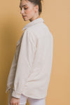 REVERSIBLE BUTTON DOWN JACKET