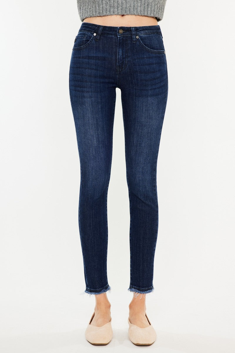 MID RISE SKINNY JEANS