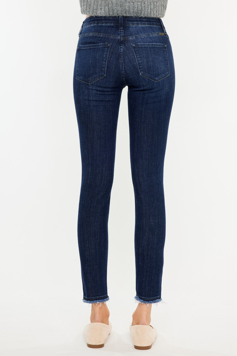 MID RISE SKINNY JEANS