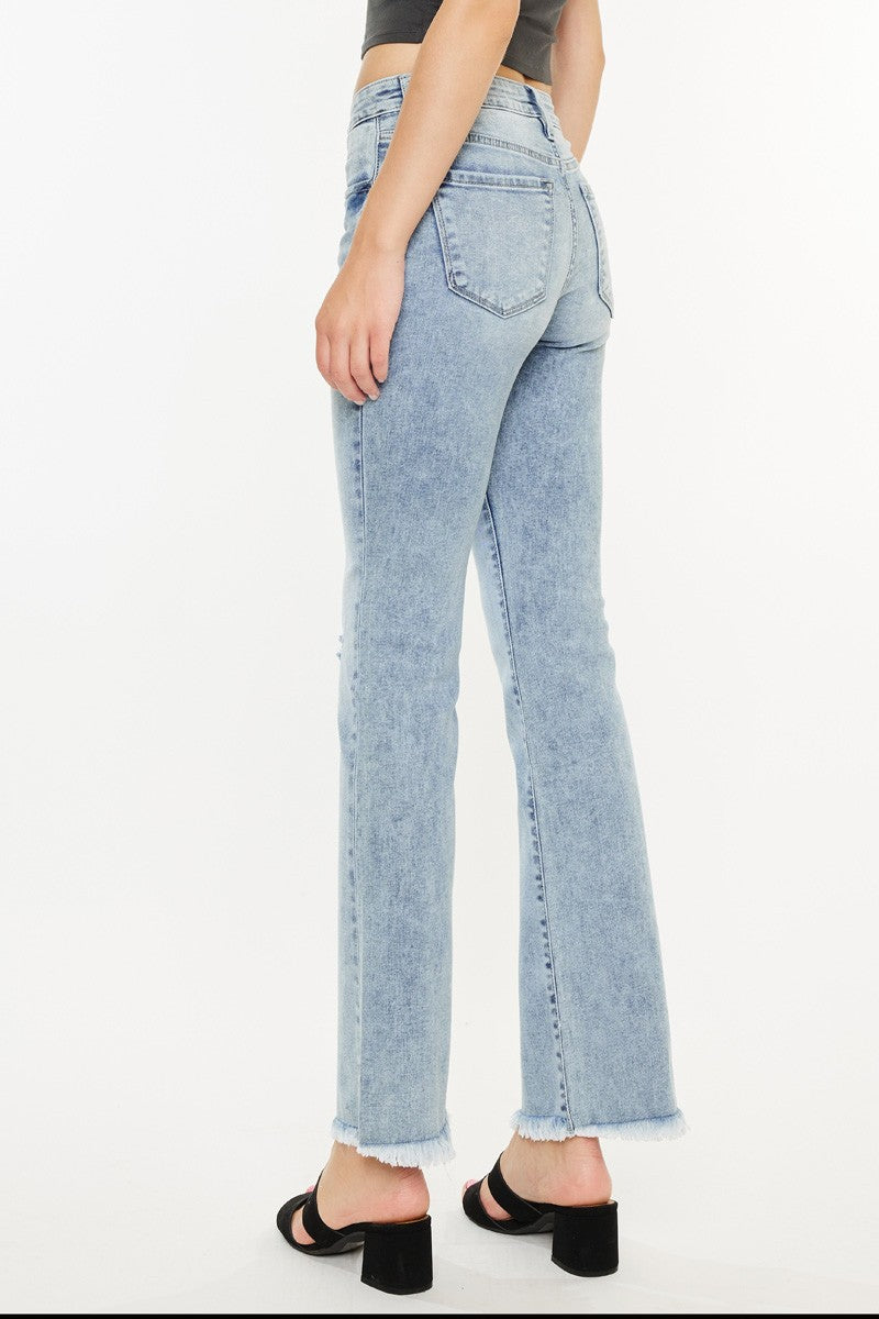 HIGH RISE BOOTCUT JEANS