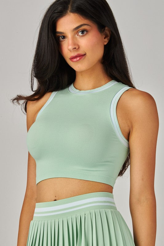 RIBBED TANK TOP