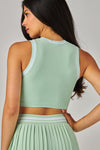 RIBBED TANK TOP
