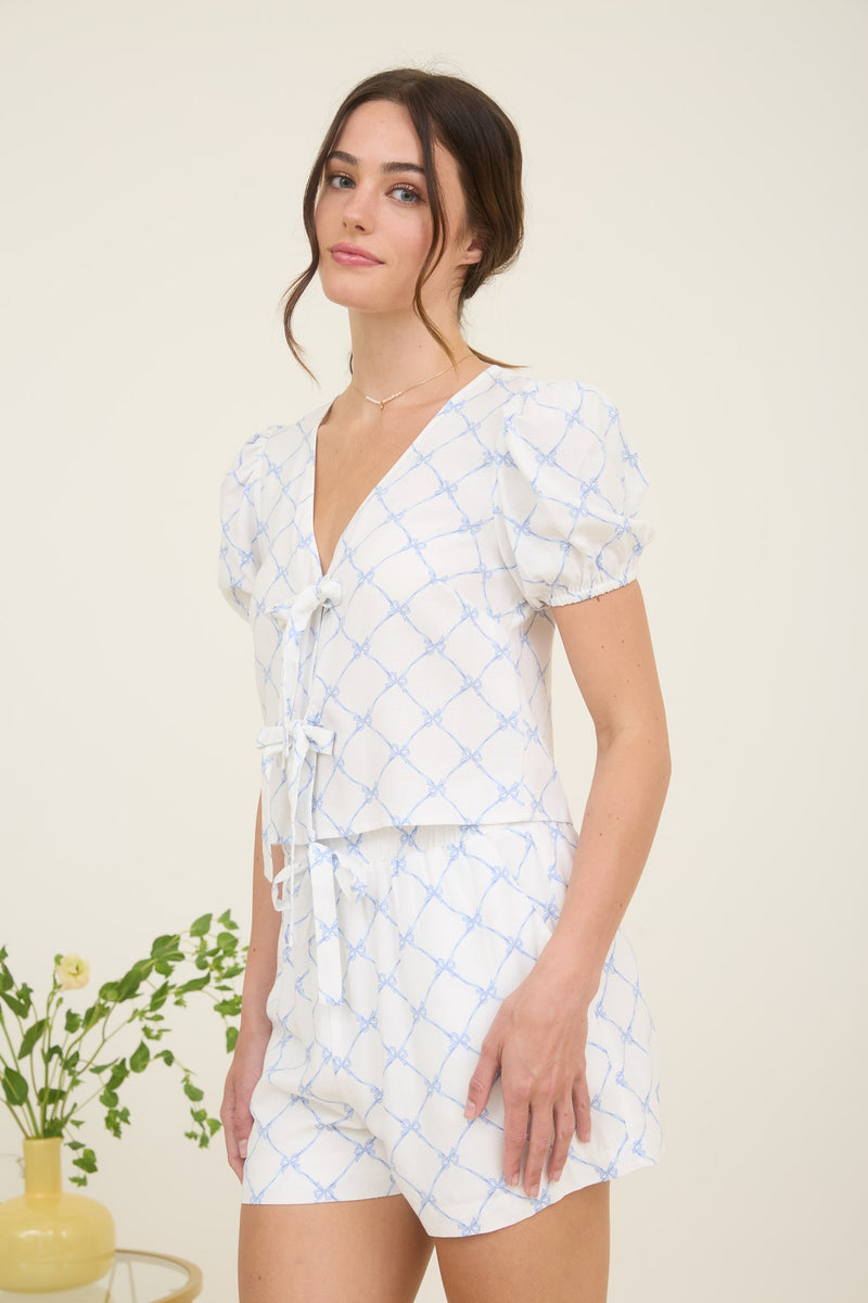 BOW LINEN SET