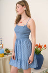 POLKA DOT MINI DRESS