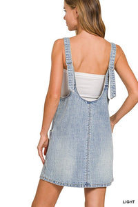 DENIM OVERALL DRESS