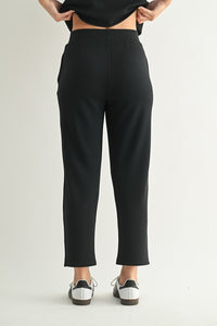 SOFT DRAPE CROPPED PANTS