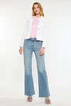 HIGH RISE WIDE FLARE JEANS