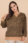LEOPARD PRINT SWEATSHIRT
