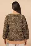 LEOPARD PRINT SWEATSHIRT