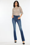 HIGH RISE SKINNY BOOTCUT JEANS