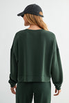 DROP SHOULDER SWEATER