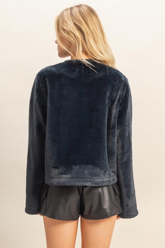 FAUX FUR JACKET