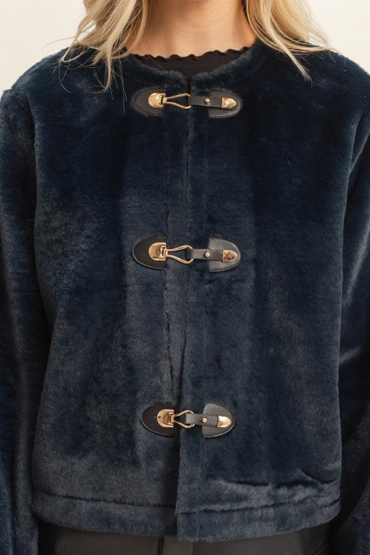 FAUX FUR JACKET