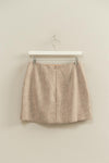 TEXTURED MINI SKIRT