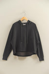 DOUBLE KNIT OVERSIZED HOODIE