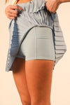 PLEATED ACTIVE SKORT