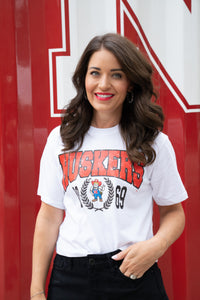 'HUSKERS 1869' VINTAGE TEE