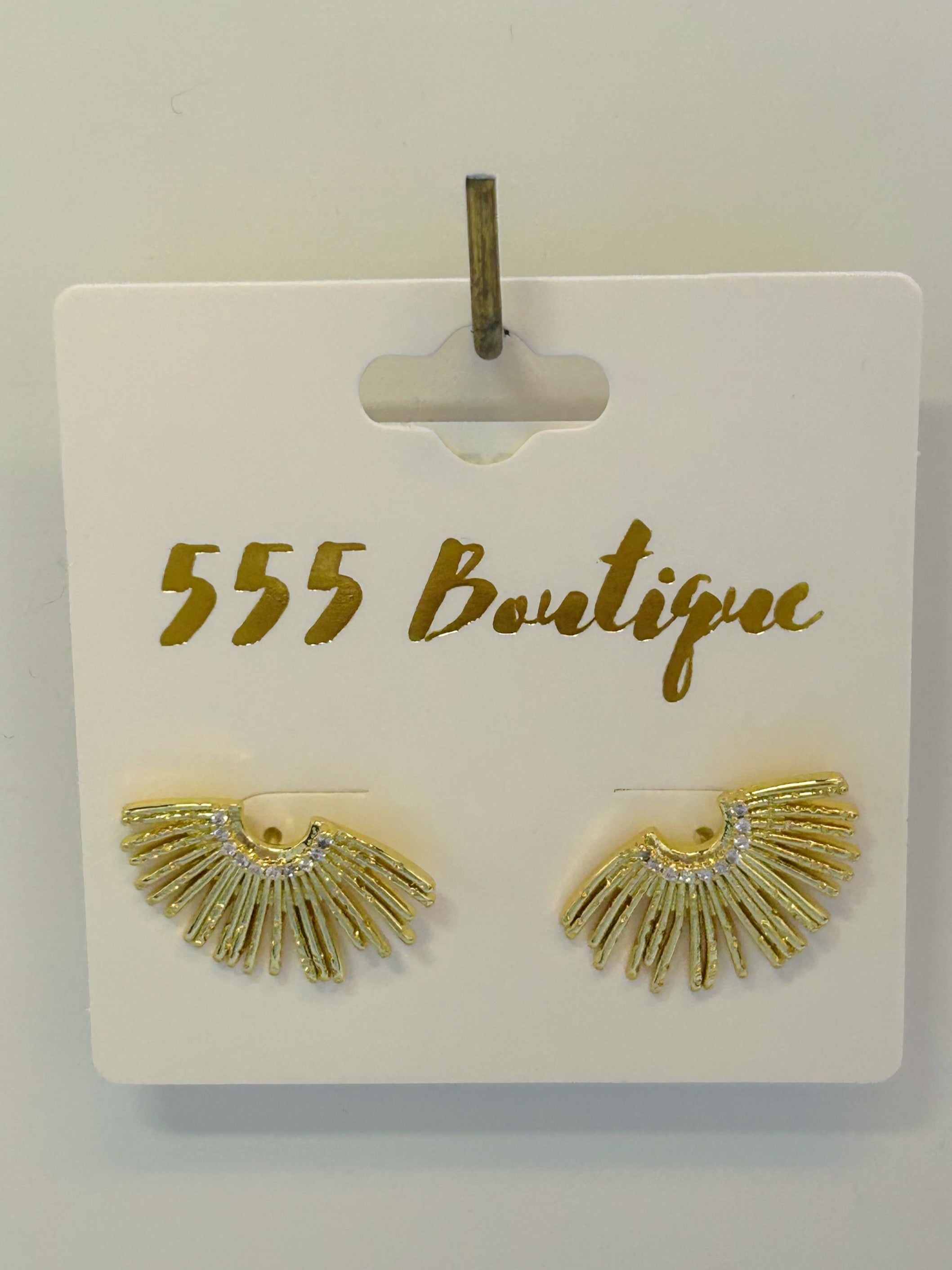 SMALL SUNBUST EARRINGS