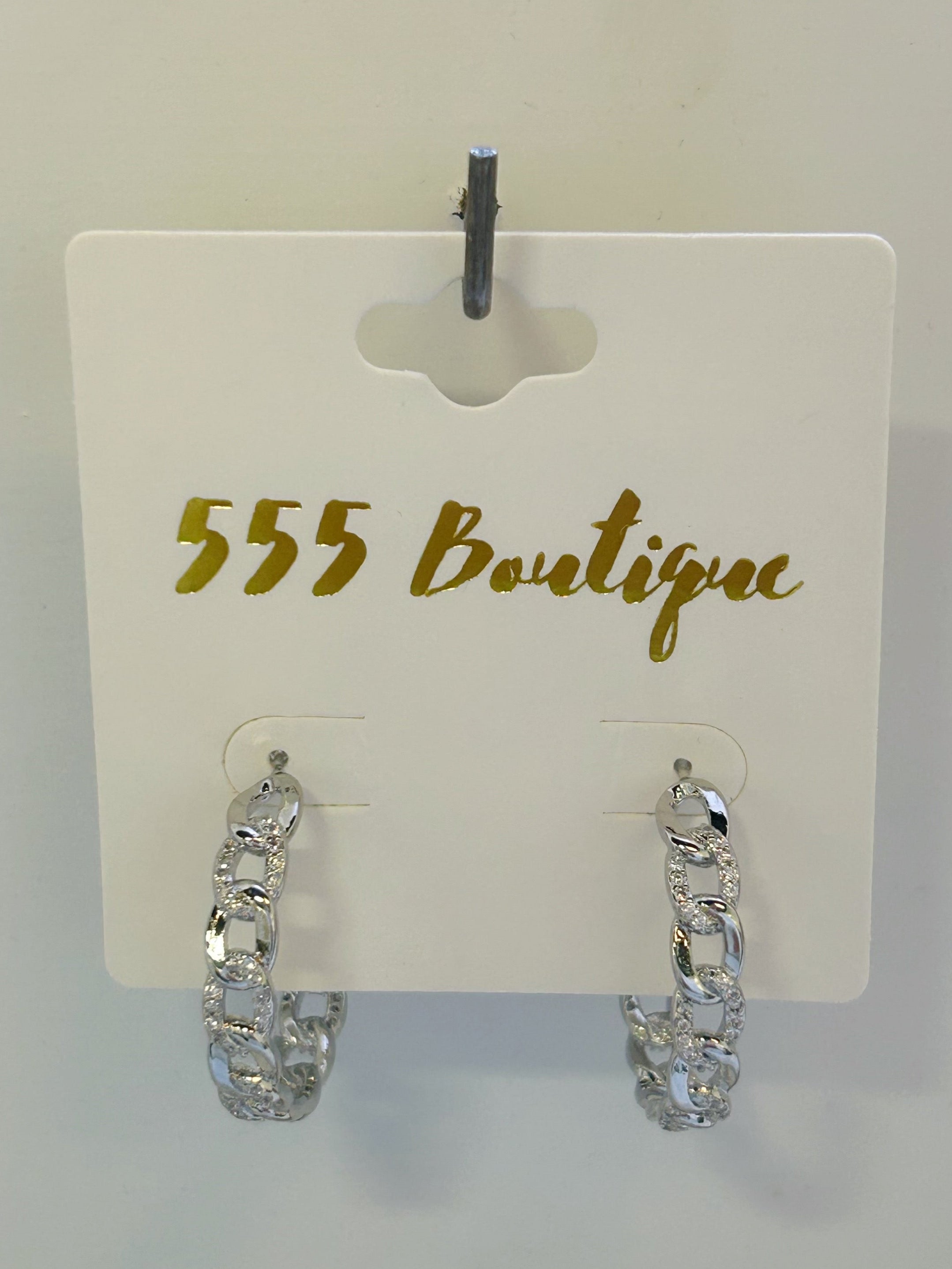 CURB CHAIN HOOPS