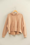 DOUBLE KNIT OVERSIZED HOODIE