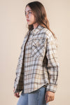 OVERSIZED FLANNEL SHACKET