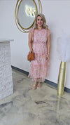 FLORAL TIERED MAXI DRESS