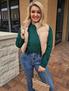 LEATHER PUFFER VEST