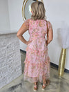 FLORAL TIERED MAXI DRESS