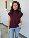 KNIT TURTLE NECK SWEATER