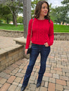 CABLE KNIT SWEATER