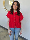 OVERSIZED BUTTON DOWN SWEATER