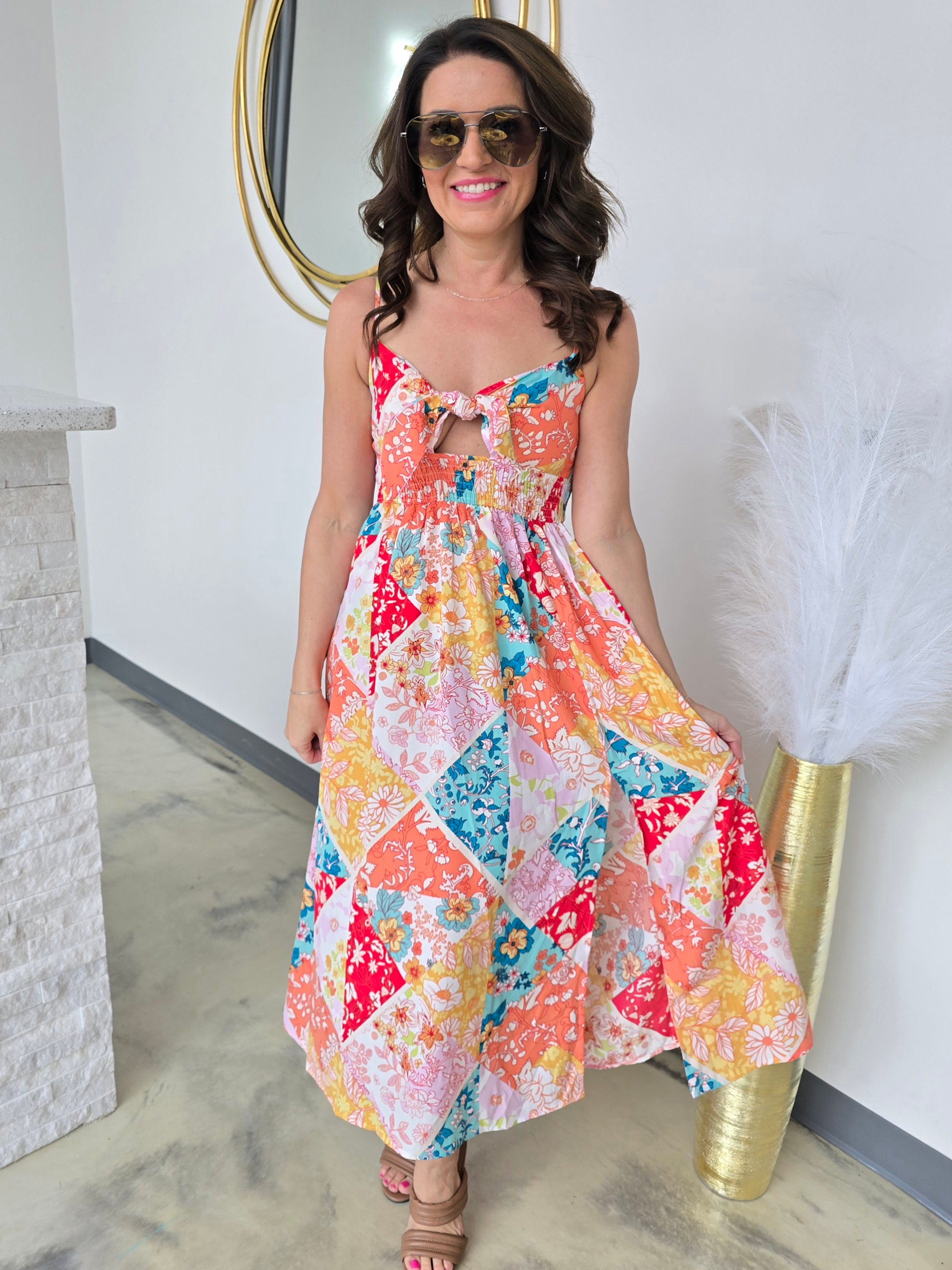 PATCHWORK SUNDRESS