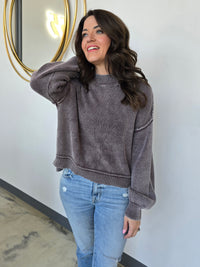 MOCK NECK SWEATER