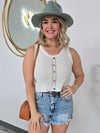 CHEVRON BUTTON TANK
