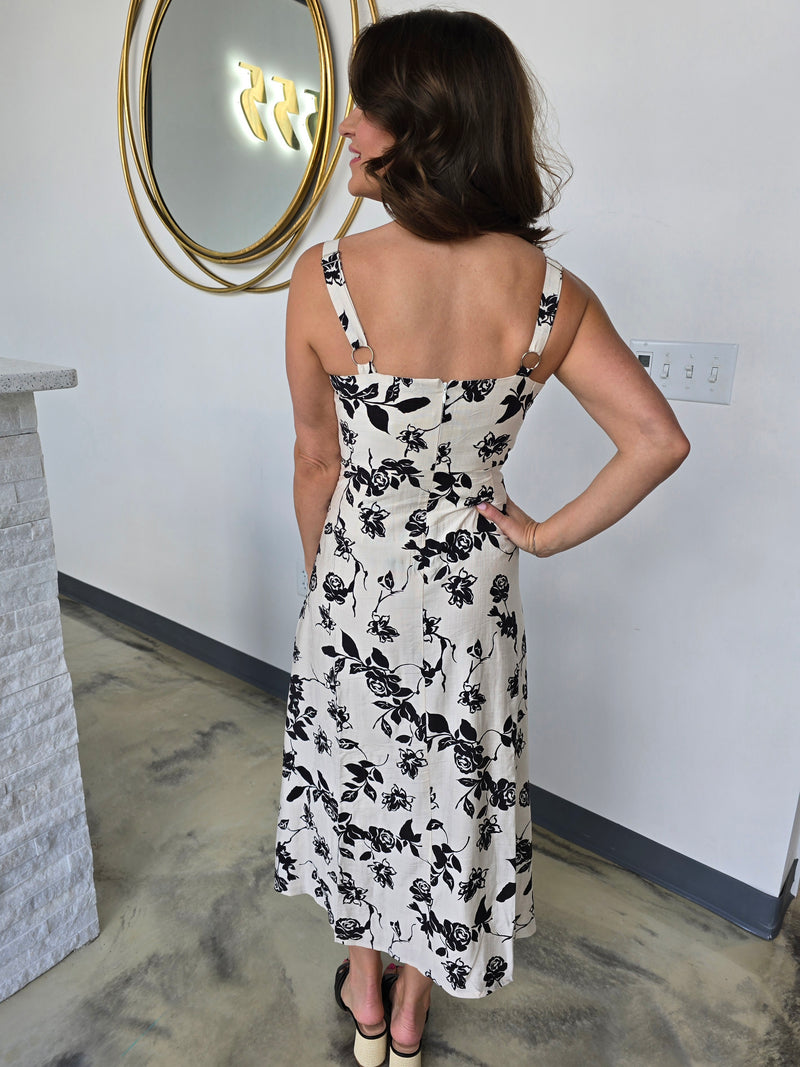 FLORAL MAXI DRESS