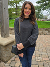 LONG SLEEVE KNIT SWEATER