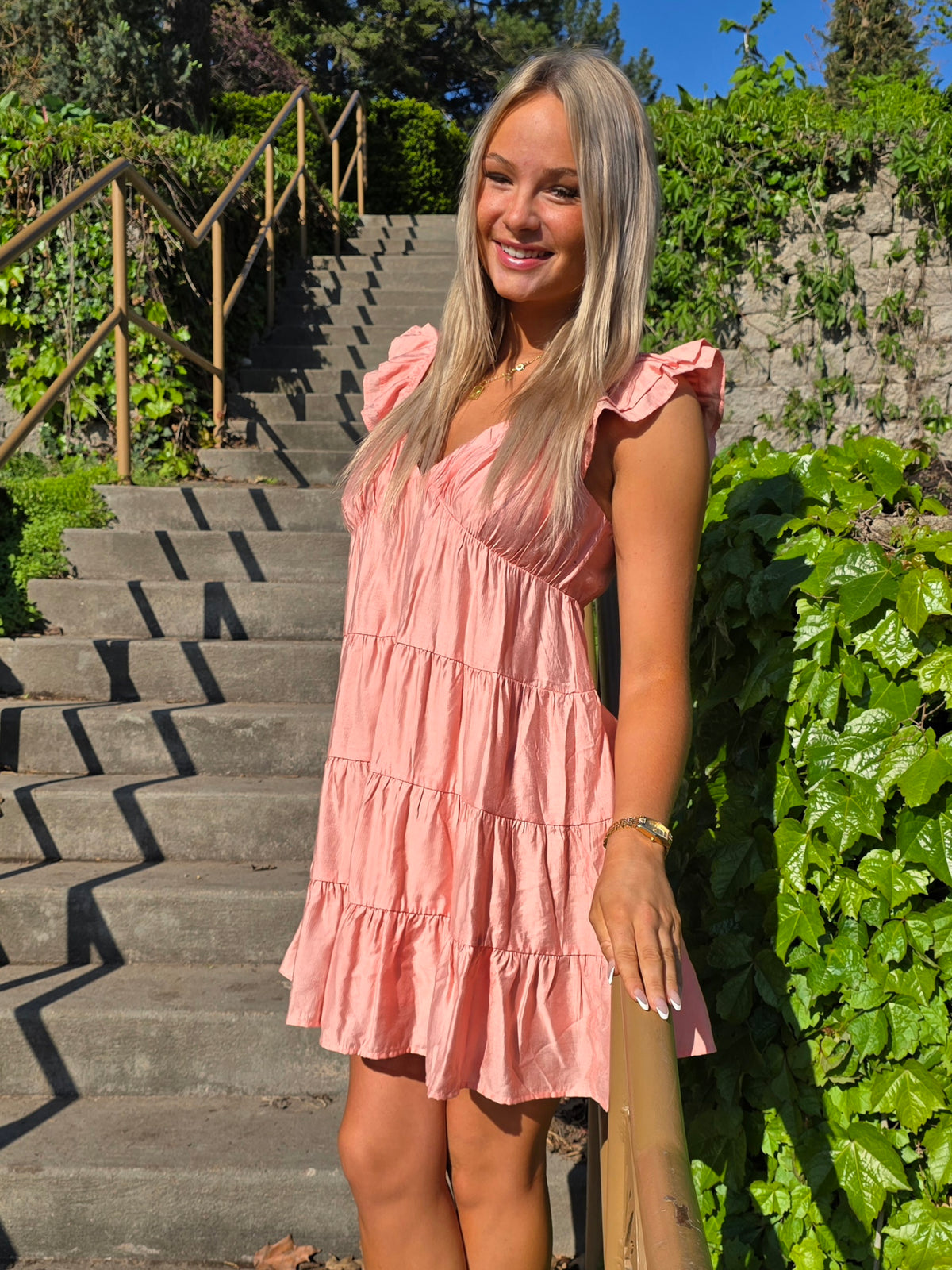 BABYDOLL MINI DRESS