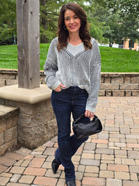 CASUAL STRIPED SWEATER