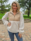 QUARTER ZIP SHERPA PULLOVER