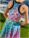 RAINBOW UNICORN TANK DRESS