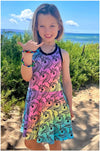RAINBOW UNICORN TANK DRESS