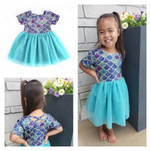 MERMAID TUTU DRESS